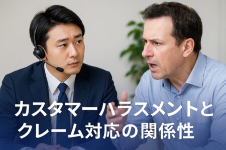 カスタマーハラスメントとクレーム対応の関係性について